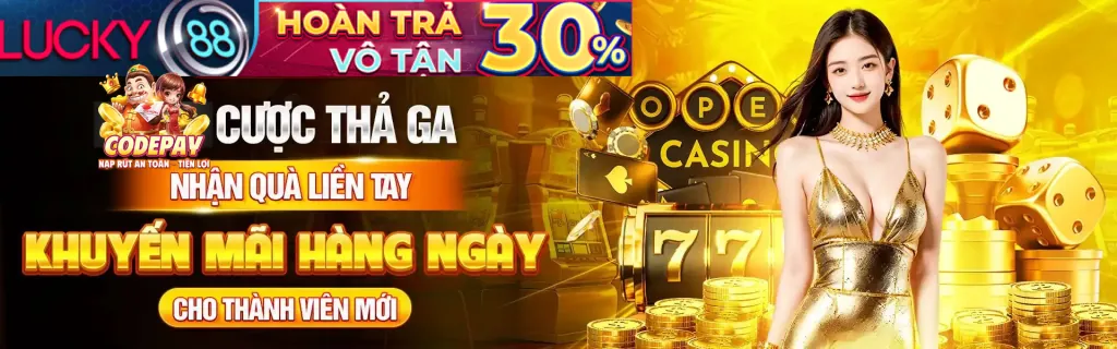 Banner khuyến mãi 96vn casino